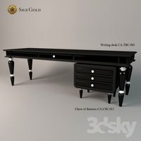 Desk with drawer &amp;quot;Sige Gold&amp;quot;