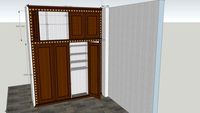 Шкаф купе с раздвижной системой 'книжка'