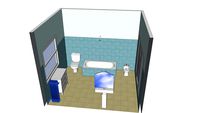 Cuarto de baño clásico