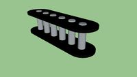 Single Coil Pickup Bobbin