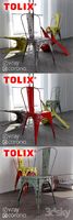 Tolix A chair (vray + corona)