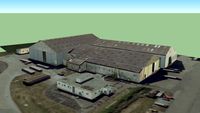 Old Mixon Factory Aircraft Hangars, Weston Super Mare, Somerset