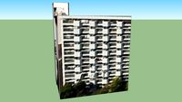 Construção em Hiroshima, Japão