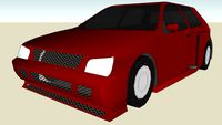 Google hatchback with my bodykit