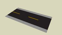CREATumundo - Calle 2 bloques horizont - Road 2 blocks
