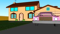 SIMPSONS HOUSE casa de los simpsons
