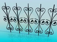 3D Model Part of the fence