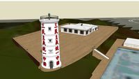 Beiding Island Lighthouse in 1991(北碇燈塔與北碇島-1991年)