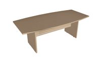 Mesa de juntas 210 cm haya metalizada