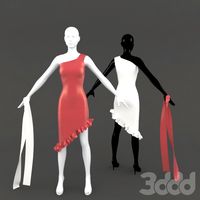 Collection de mannequins de sport femme modèle 3D $199 - .max .obj