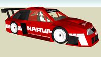 Turbo-Lada Samara GTR-2 Race Car (Narva-Pneumant livery)