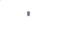 0101 - MALE STUD COUPLING BSP PARALLEL AND METRIC DIAM D 12 MM C M16x125