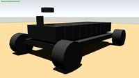 SketchyPhysics 3 RC1 Car With Controlled Speed