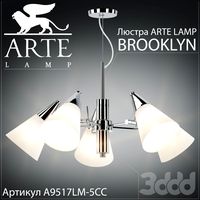 Люстра Arte Lamp Brooklyn A9517LM-5CC