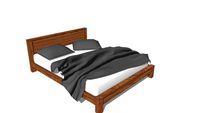 76552 Authentico Bed 160x200cm (Authentico Bett 160x200cm)
