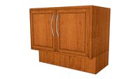 Passport Base Double Door with 4 Trays