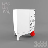MacMaMau Lautrec Little Cabinet