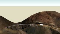 Viaducto 'La Polvorilla' - Salta - Argentina - Modelo & Terreno