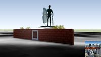 Monumento a ex combatientes de Malvinas