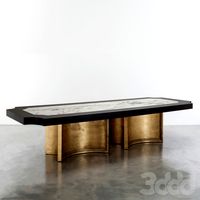Brussels Grande Pedestal Dining Table