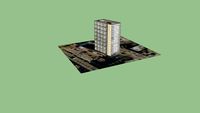 Battersea Tower Block near Battersea Park (Part of London3dProject)