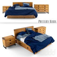 Pottery Barn hendrix bed set