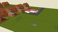 huis met voetbal