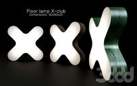 Торшер X-Club