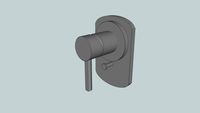 BVSBDEXT + BVSBDINT - Bella Verona Diverter Shower Mixer - Bathroom Tapware - Abey