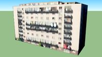 Gebouw in Brussel Hoofdstad, België