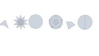 Penrose shapes and Islamic tessellations