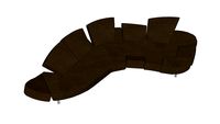 EDRA Sofa Flap Francesco Binfarè