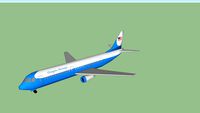 A Simple Aircraft painted into Douglas Airways Livery