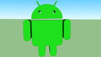 3D Android Logo
