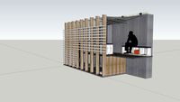 Vertical Plan Shelter