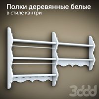 Полки в стиле кантри