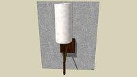 baker sconce light