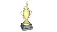 voetbal trofee