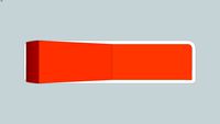 Rocker Switch - Red, with terminals
