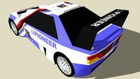 Peugeot 405 T16 Rally Car