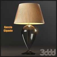 Настольная лампа Goccia Gigante