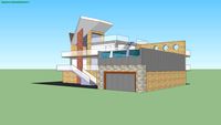 villa futuristica