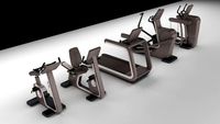 Gym Cardio Trainer 1 collection 3D Model