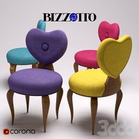 Стул bizzotto Heart art. 661
