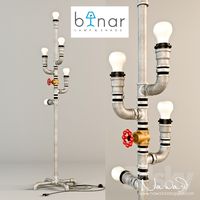 Pipe lamp by Binar Shade Lamp