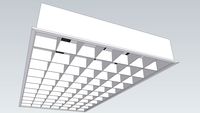 Ceiling Light Recessed Prismatic