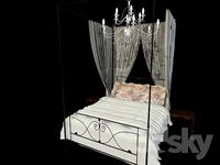 cast iron bed