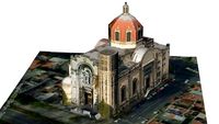 Santuario de Nuestra Señora del Carmen en Ciudad de Mexico.