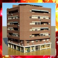 Low Poly Building 33d model