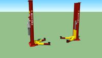 Mowhawk System1A two post vehicle lift